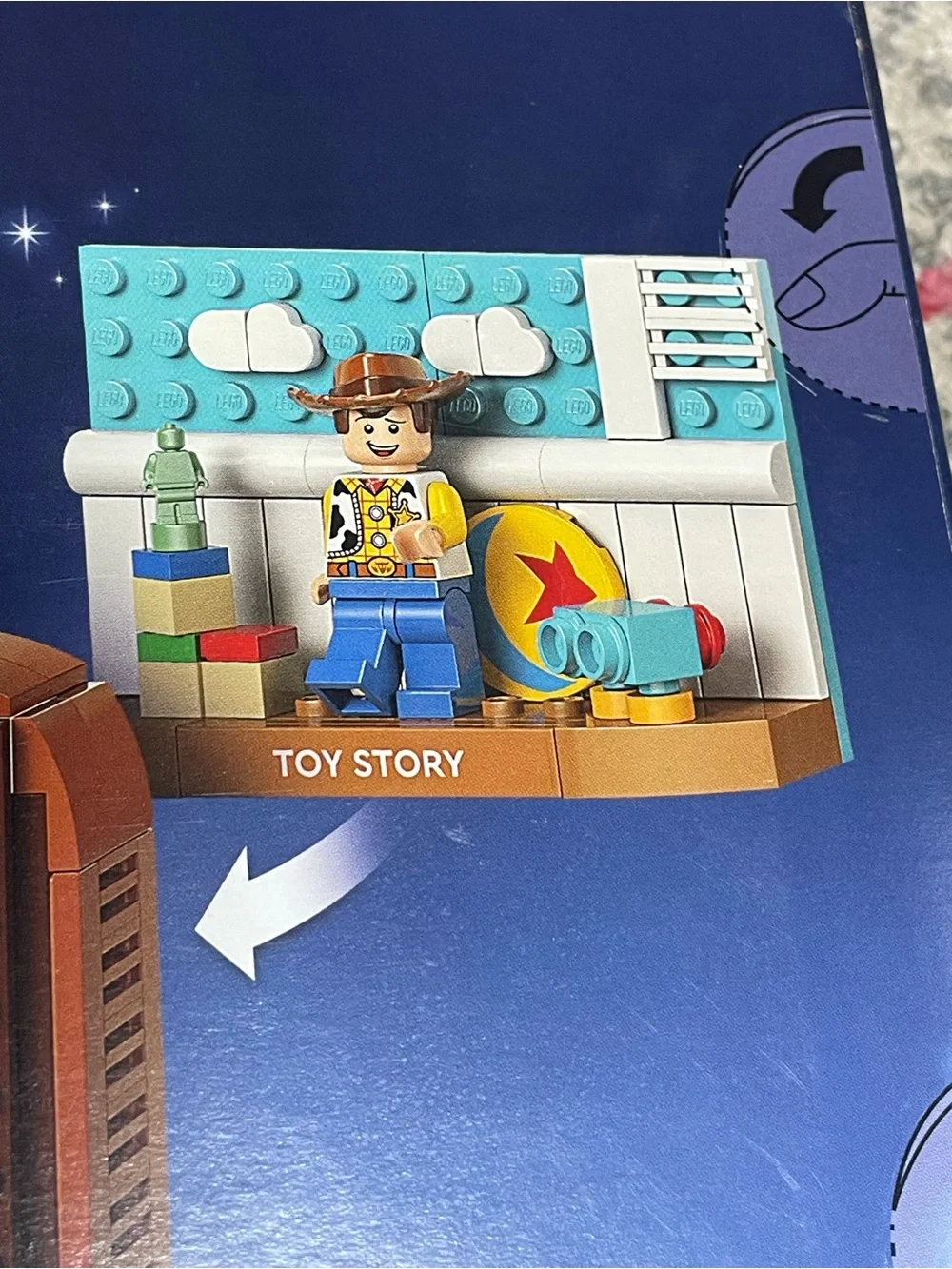 LEGO Disney Classic Animation Scene TV Set - Disney - Toy Story - Lion King